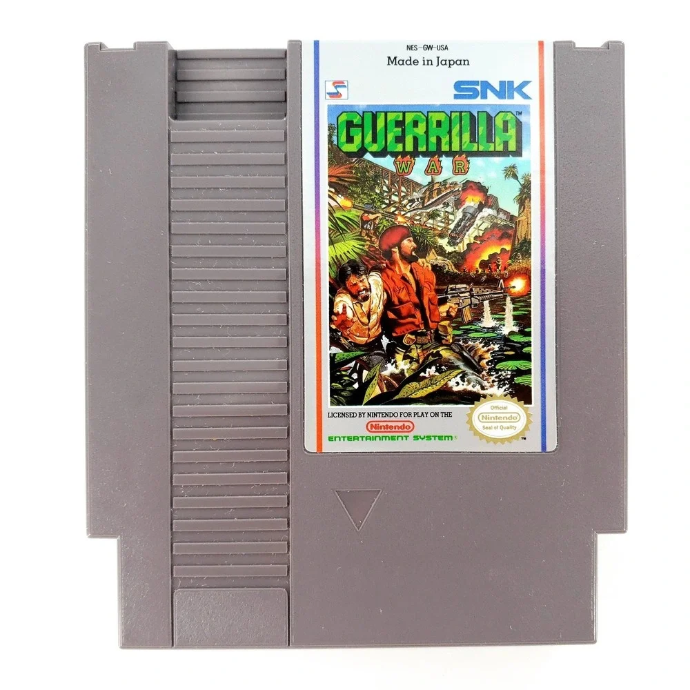 Guerrilla War Nintendo NES Authentic w/ Manual & Case Tested & Works